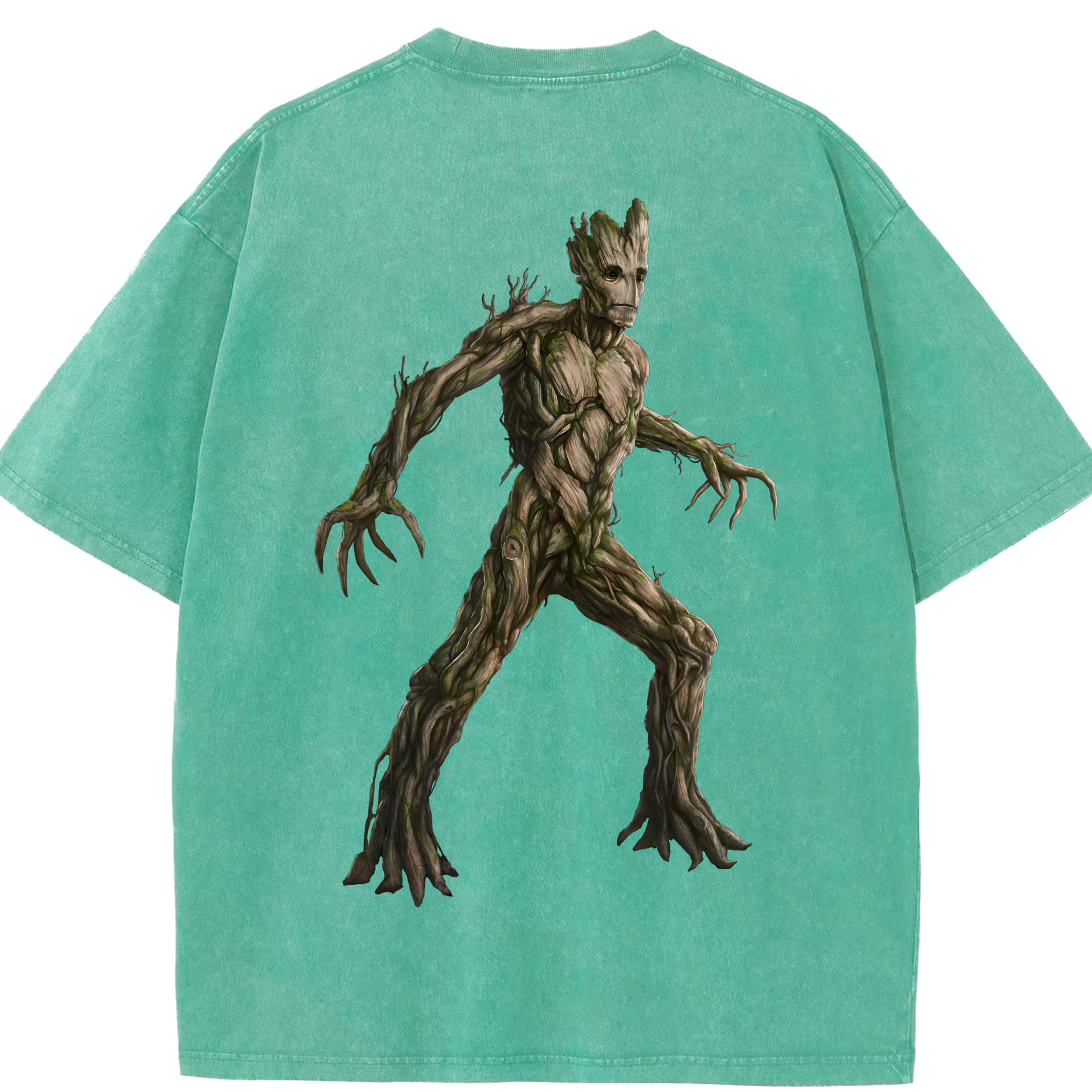 （画像用） アベンジャーズ The Avengers 綿100% ヴィンテージ風 半袖Tシャツ（背面プリント）